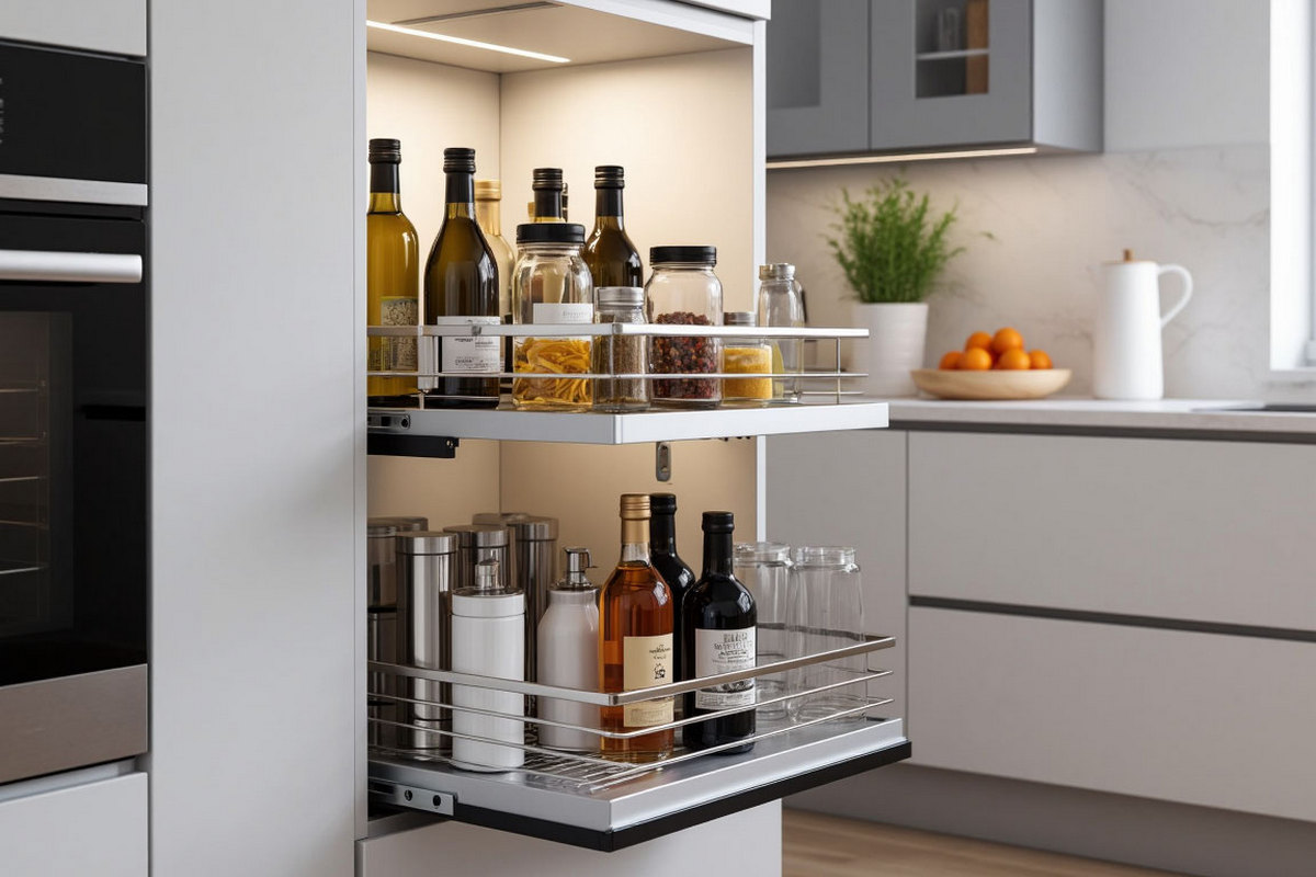 Рациональное хранение: как подобрать бутылочницу для кухни